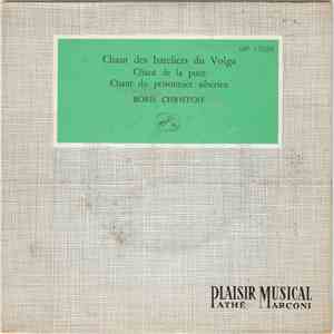 Boris Christoff - Chant Des Bateliers Du Volga download free