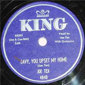 Joe Tex - Come In This House / Davy, You Upset My Home download free