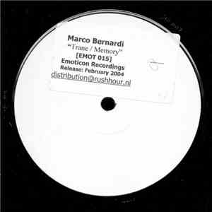 Marco Bernardi - Trane / Memory download free