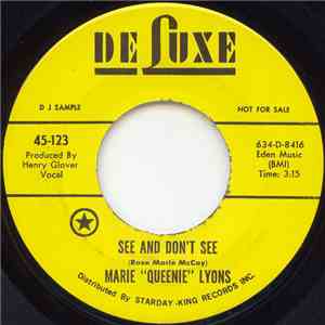Marie "Queenie" Lyons - See And Don't See / Daddy's House download free