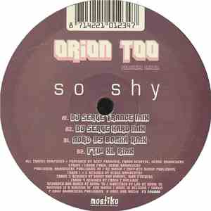 Orion Too Featuring Caitlin - So Shy download free