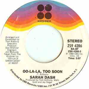 Sarah Dash - Oo-La-La, Too Soon download free