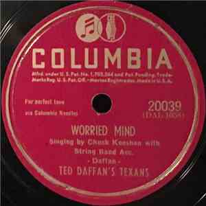 Ted Daffan's Texans - Worried Mind / Blue Steel Blues download free